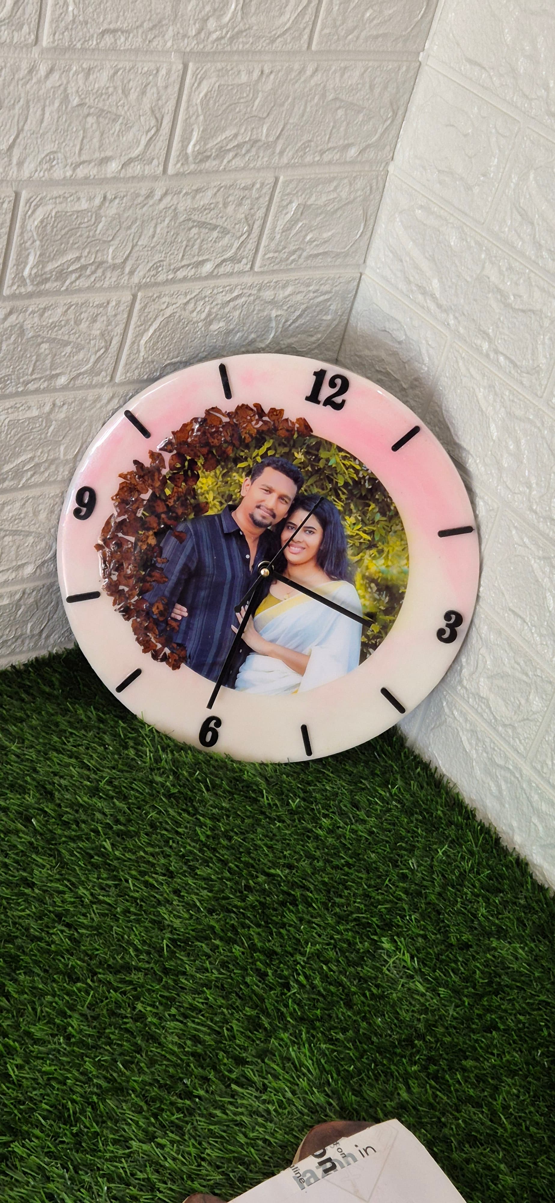 Personalized Epoxy Clock