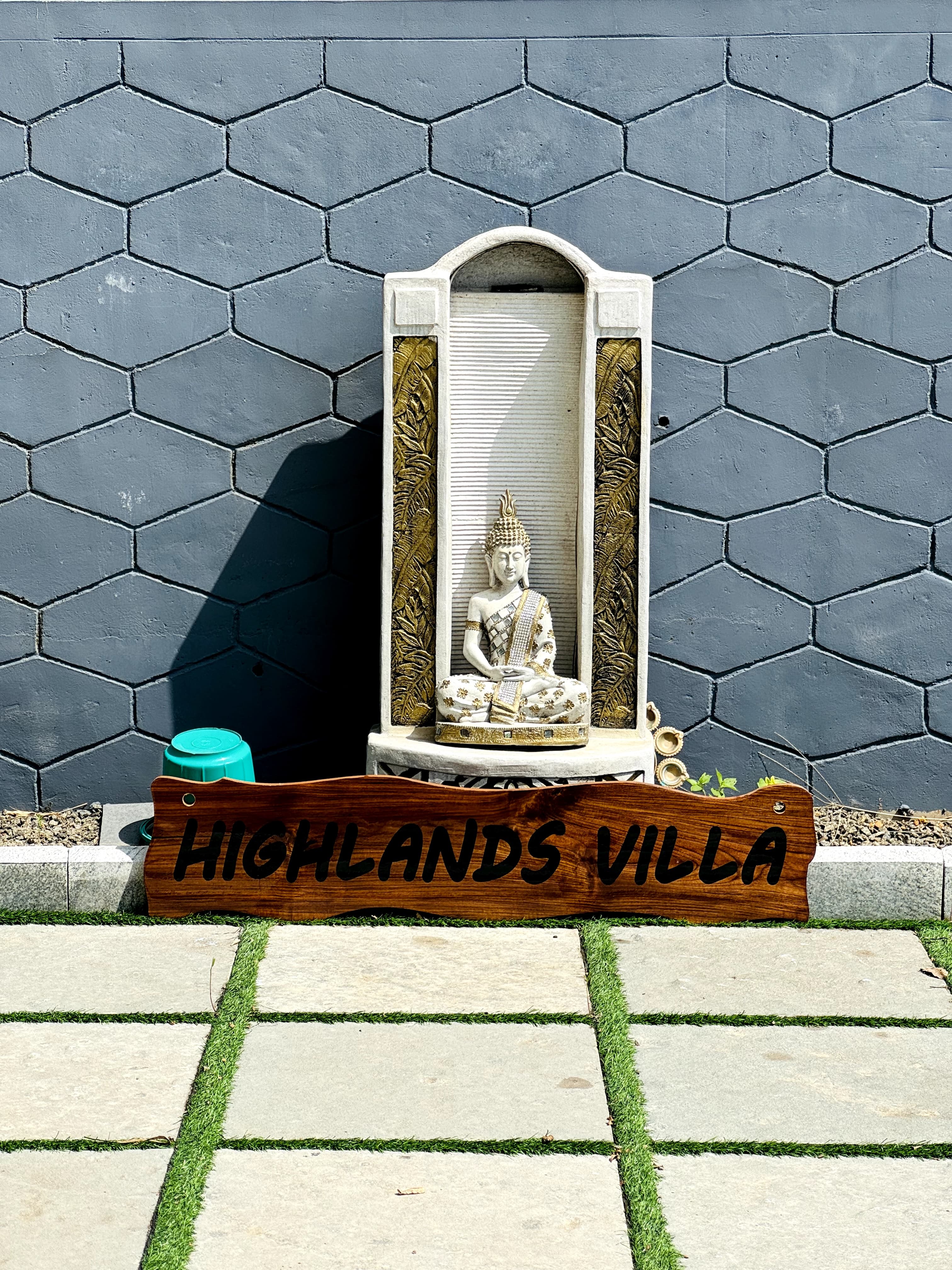 Custom Wood Name Board